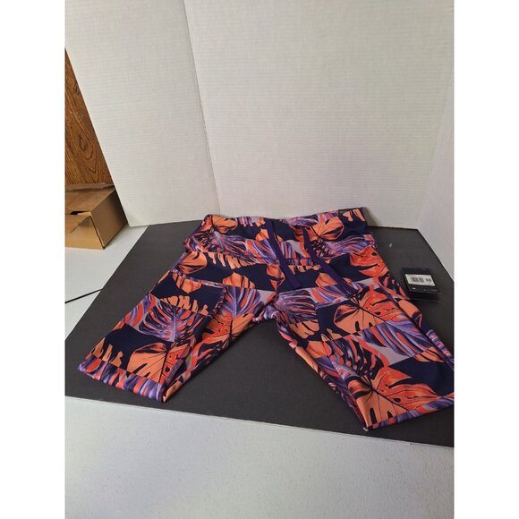 Nike Running Tight Fit Womens 1X 33X22 Dri Fit Fast Run High Rise CU8424-529 - Picture 3 of 10